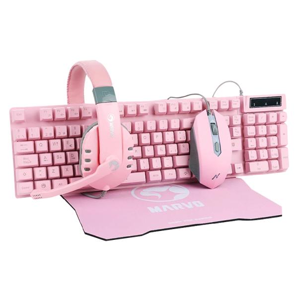 SET LINEA SCORPION CM370 SP MARVO ROSADO