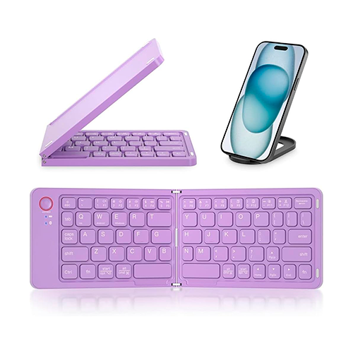 TECLADO INALAMBRICO B023 MORADO