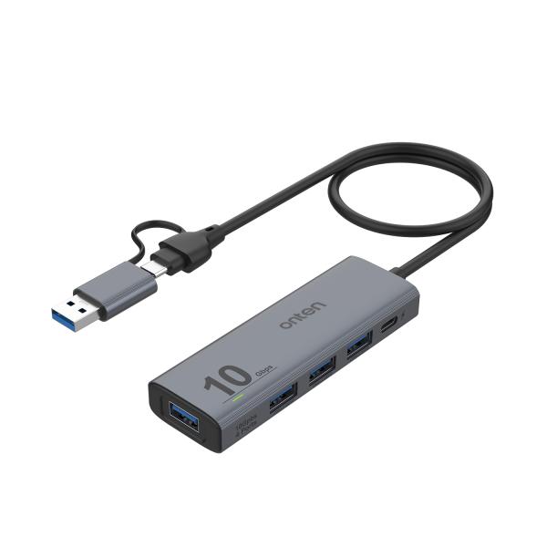 HUB USB TIPO AY TIPO C 1 OTN-UCA611+ ONTEN