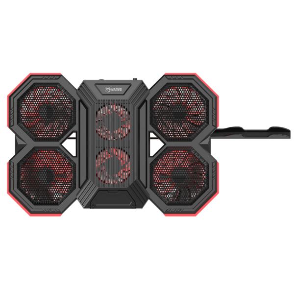 VENTILADOR LINEA SCORPION FN-41 MARVO LUZ ROJA