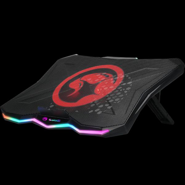 VENTILADOR LINEA SCORPION FN-40 LUZ RGB MARVO