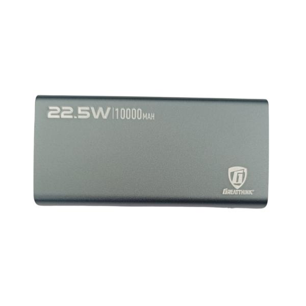 BATERIA DE EMERGENCIA GTP-43 10000MAH GRATTHINK PLATEADA