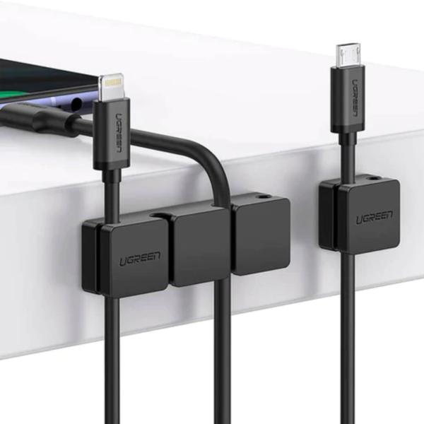 ORGANIZADOR PARA CABLES LP208 70585 UGREEN NEGRO