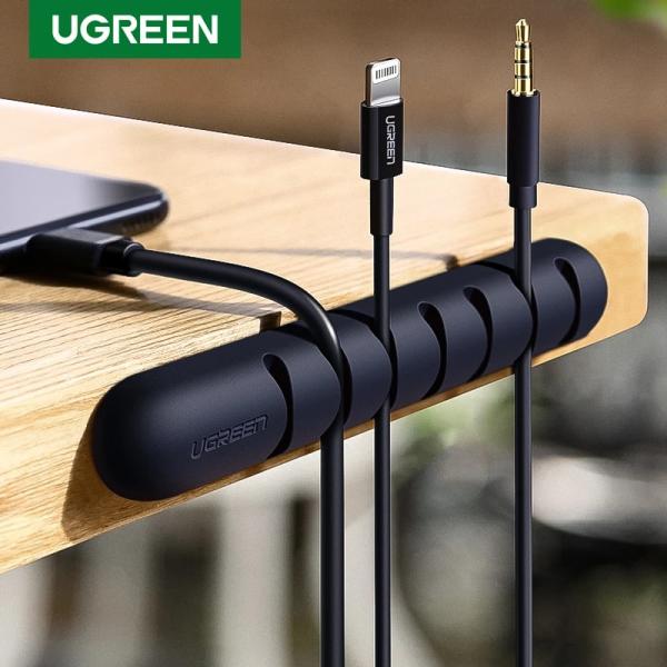 ORGANIZADOR PARA CABLES LP114 30762 UGREEN NEGRO
