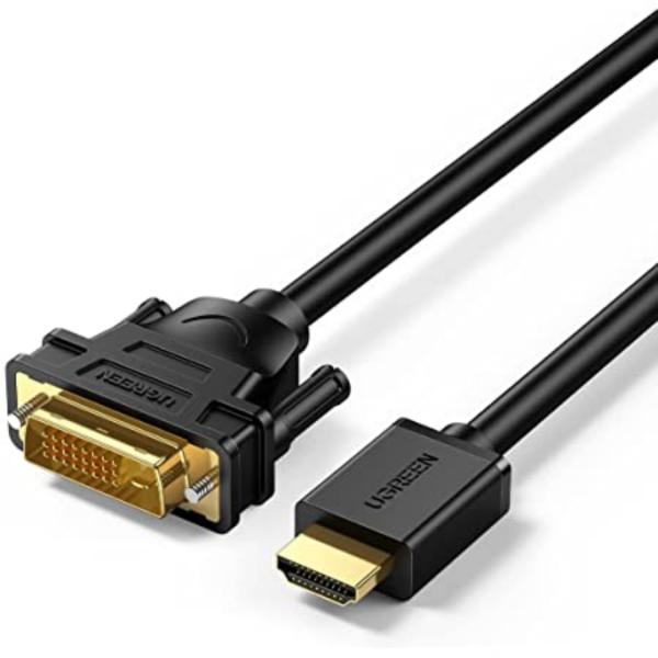 CABLE DISPLAY PORT MACHO A DVI MACHO 1.5M DP103 10243 UGREEN NEGRO