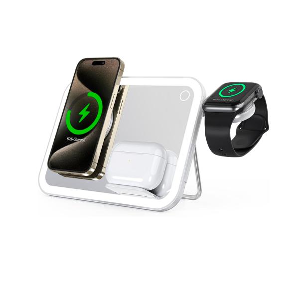 CARGADOR INALAMBRICO V22 GRIS norte