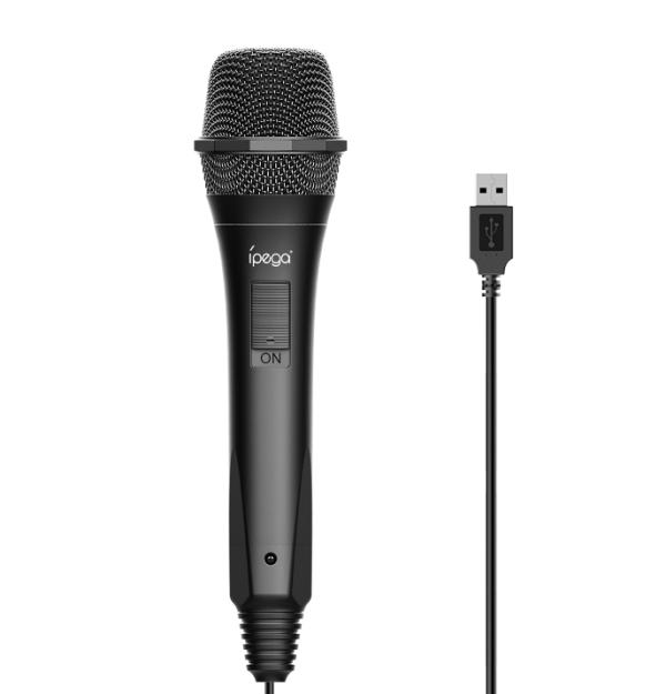 MICROFONO USB PG-9209 IPEGA NEGRO