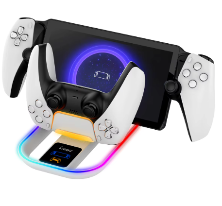 CARGADOR PARA CONTROL PLAY STATION 5 PG-P5P11 IPEGA BLANCO